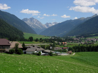 Beautiful valley in northern Italy