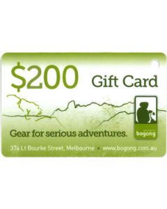PHYSICAL GIFT CARD $200