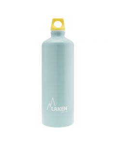 LAKEN Futura Bottle 1L Yellow Cap, Light blue Bottle
