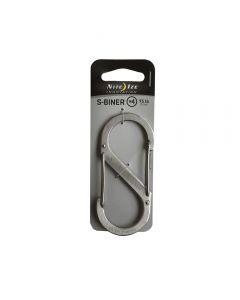 NITE IZE S-BINER STEEL SIZE 4 Stainless