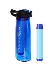 SIMPURE Go Water Filter Bottle 650ml Blue