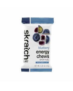 SKRATCH LABS Energy Chews Blueberry w/Caffeine 50g