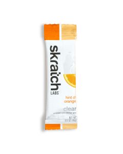 SKRATCH LABS Sport Clear Hydration Drink Mix, Hint of Orange, 15g