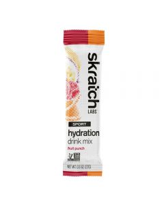 SKRATCH LABS Sport Hydration Drink Mix, Fruit Punch, 22g