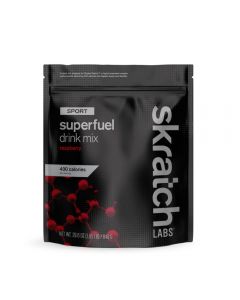 SKRATCH LABS Sport Superfuel Drink Mix, Raspberry, 840g, 8 Serves