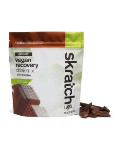 SKRATCH LABS Sport Vegan Recovery Drink Mix, Chocolate, 708g, 12 Serves