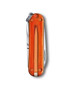 VICTORINOX CLASSIC SD TRANSPARENT Fire Opal