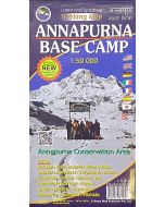ANNAPURNA BASE CAMP MAP 1:50,000