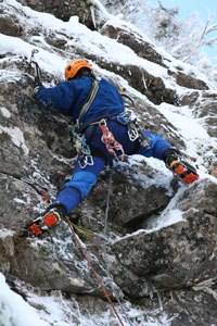 Mt Buller ice climbing