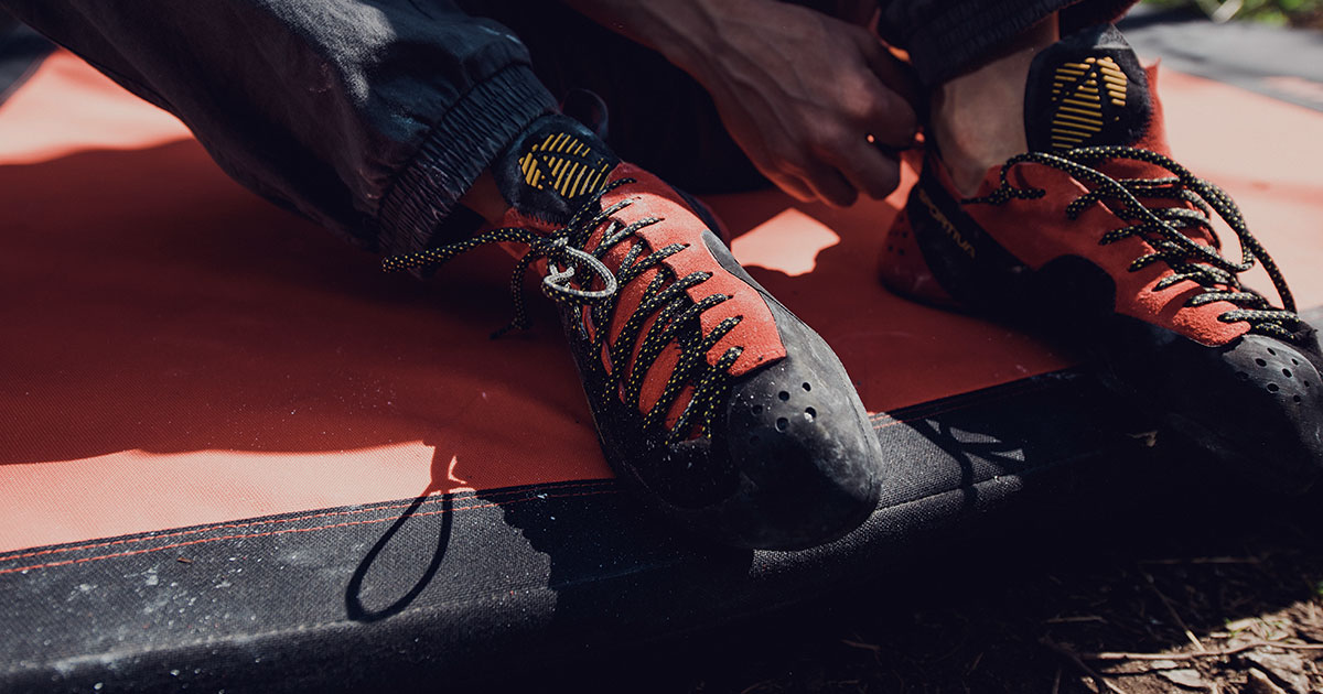 La Sportiva Testarossa climbing shoe