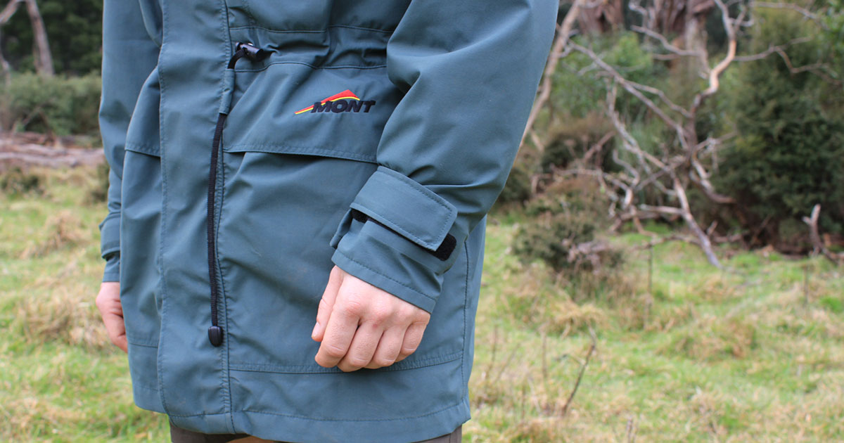 Mont Austral rain jacket pockets