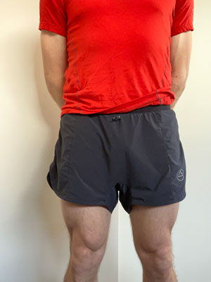 Sam models the La Sportiva Auster Shorts